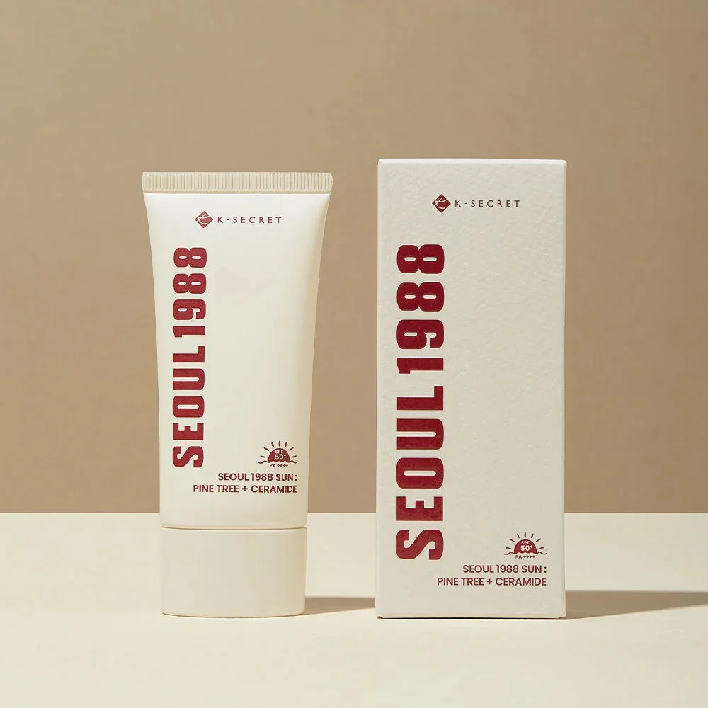 Φωτογραφία προϊόντος: K-SECRET KSECRET - SEOUL 1988 Sun : Pine Tree + Ceramide SPF 50+ PA++++ 50ml