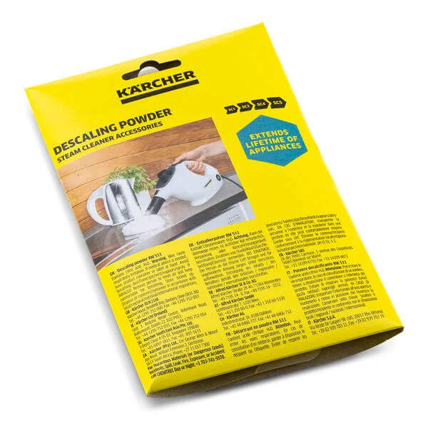 Φωτογραφία προϊόντος: Kärcher KARCHER RM511 Σκόνη Αφαλάτωσης για Ατμοκαθαριστές SC1-SC5 Σετ 6Χ17gr (6.296-193.0)