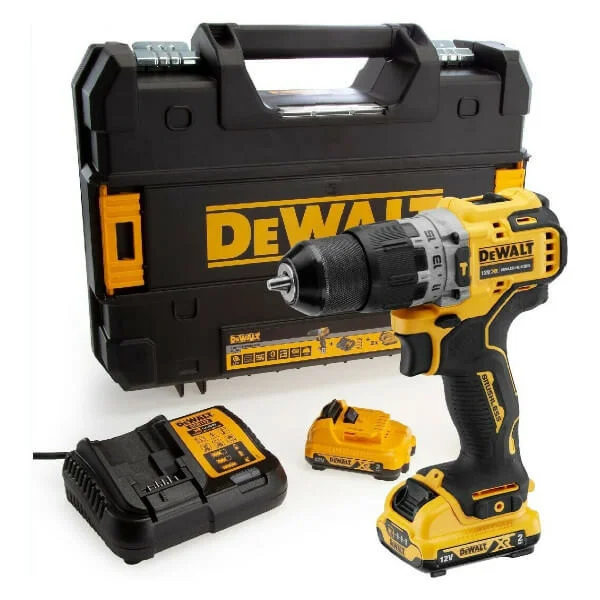 Φωτογραφία προϊόντος: DEWALT DCD706D2 Δραπανοκατσάβιδο Κρουστικό Μπαταρίας Brushless 12V Με 2 Μπαταρίες 2Ah και Φορτιστή