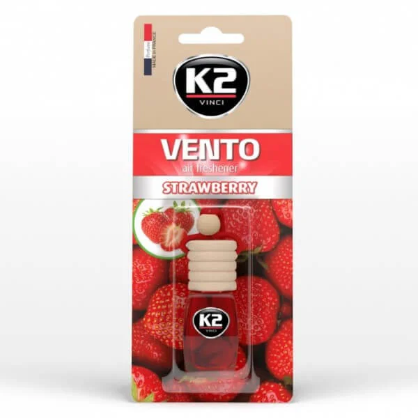Φωτογραφία προϊόντος: K2 VENTO V450 Αρωματικό Υγρό Αυτοκινήτου Strawbery 8ml