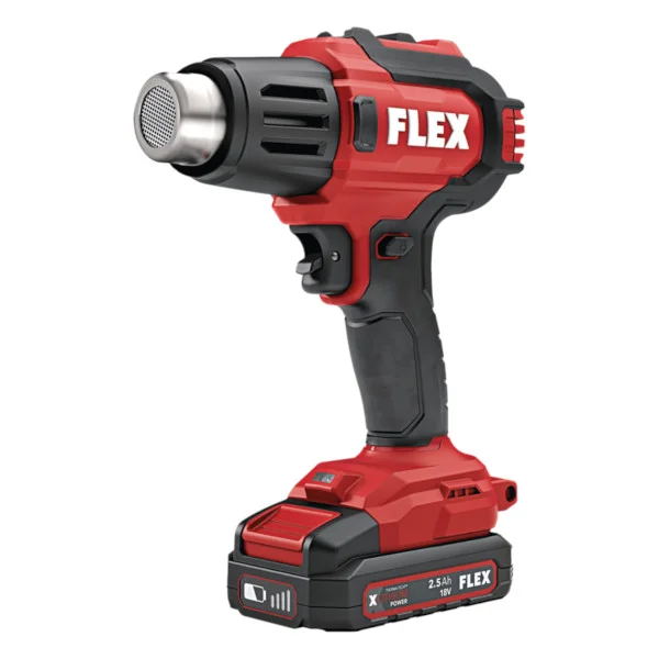 Φωτογραφία προϊόντος: FLEX HG-530-18 Πιστόλι Θερμού Αέρα Μπαταρίας 18V Χωρίς Μπαταρία και Φορτιστή SOLO (531493)