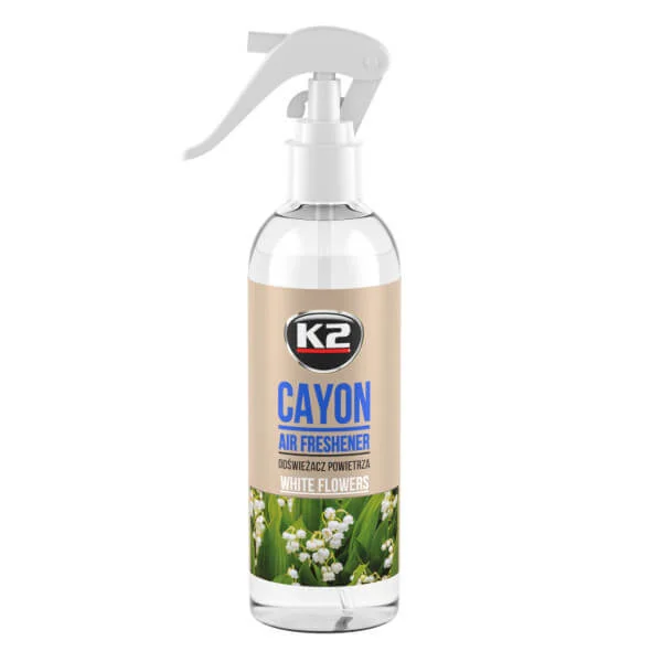 Φωτογραφία προϊόντος: K2 M117FC Αρωματικό Σπρέι Αυτοκινήτου White Flowers 250ml