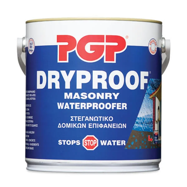 Φωτογραφία προϊόντος: EVOCHEM PGP Dryproof Waterbased Μονωτικό Δομικών Επιφανειών Λευκό 4Kg