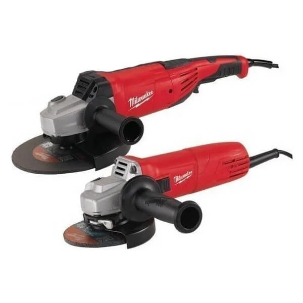 Φωτογραφία προϊόντος: MILWAUKEE AG 800 + AG 22 SET Γωνιακοί Τροχοί 125 και 230mm Σετ 800 και 2200W (3901734)
