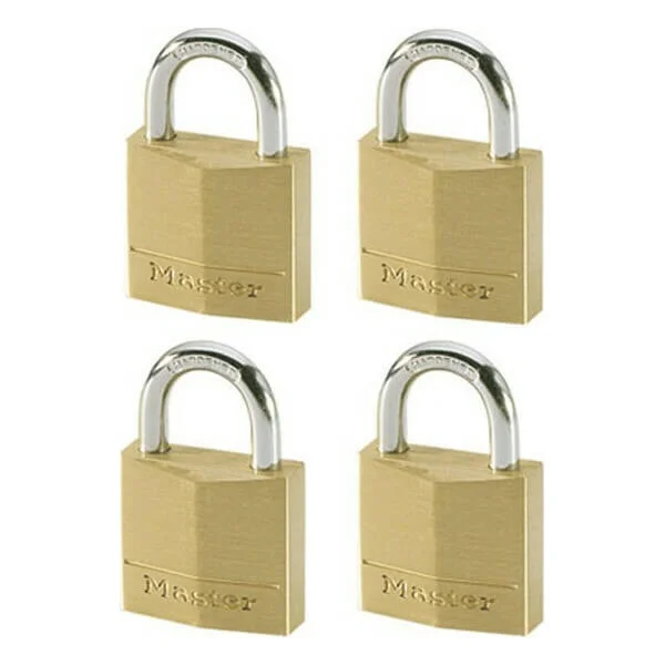 Φωτογραφία προϊόντος: MASTERLOCK 130EURQNOP Λουκέτα Σετ 4τμχ 30mm με Ίδιο Κλειδί