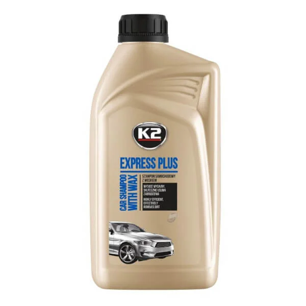 Φωτογραφία προϊόντος: K2 EXPRESS PLUS K141 Σαμπουάν Πλυσίματος Αυτοκινήτου με Κερί 1Lt