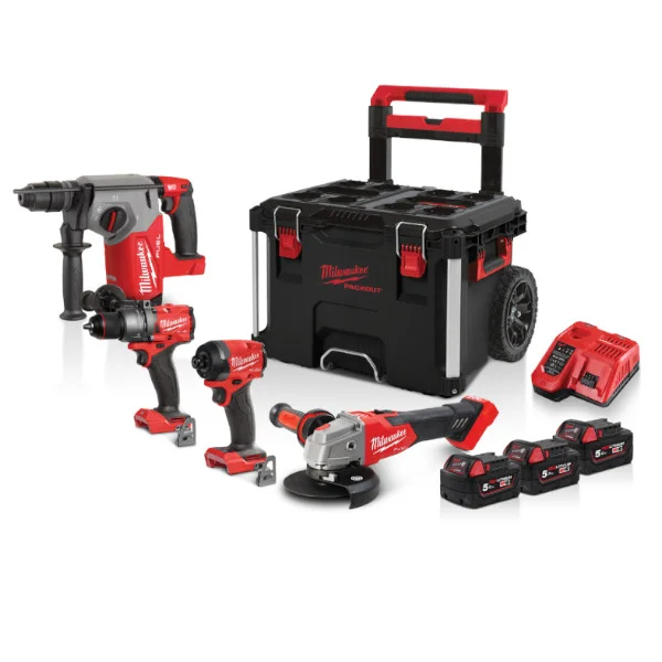 Φωτογραφία προϊόντος: MILWAUKEE M18 FPP4BJ-503P POWER PACKOUT Σετ Εργαλείών Μπαταρίας 18V Σε Βαλίτσα (4933499444)