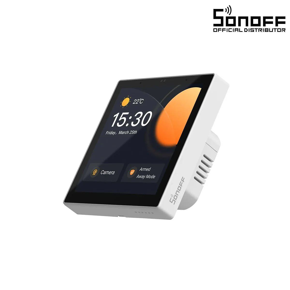 Φωτογραφία προϊόντος: GloboStar® 80095 SONOFF NSPanel86PW Wi-Fi + Zigbee 3.0 Smart Scene Wall Switch (86/EU Type) - AC 100-240V - Integrated HMI Touch Panel - Smart Controller + Gateway for All Smart De