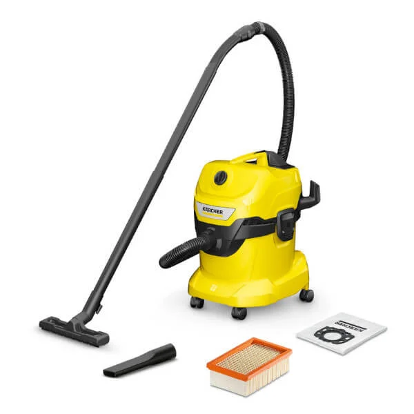 Φωτογραφία προϊόντος: Kärcher KARCHER WD 4 V-20/5/22 Σκούπα Υγρών Στερεών 1000W με Κάδο 20Lt (1.628-201.0)