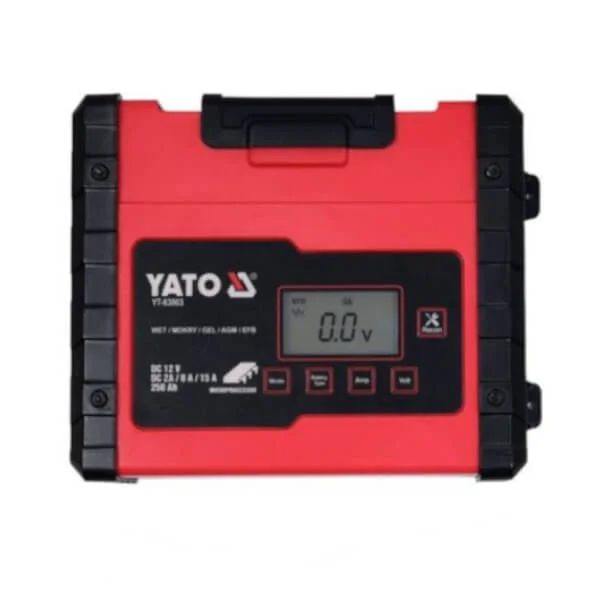 Φωτογραφία προϊόντος: YATO YT-83003 Φορτιστής Μπαταριών Αυτοκινήτου 12V 2-15A