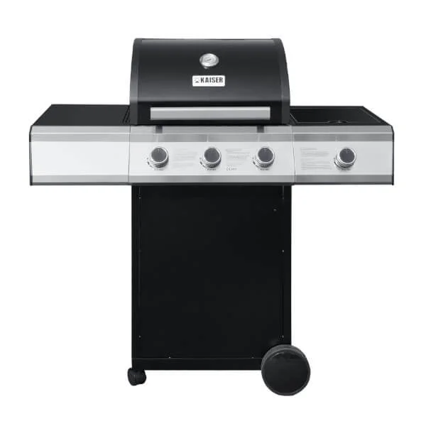 Φωτογραφία προϊόντος: KAISER INOVA 3+1 Ψησταριά BBQ Υγραερίου Με 3+1 Εστίες