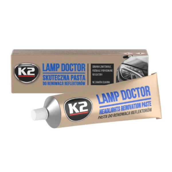Φωτογραφία προϊόντος: K2 LAMP DOCTOR L3050 Αλοιφή Καθαριστικό Επαναφοράς Φαναριών 60gr
