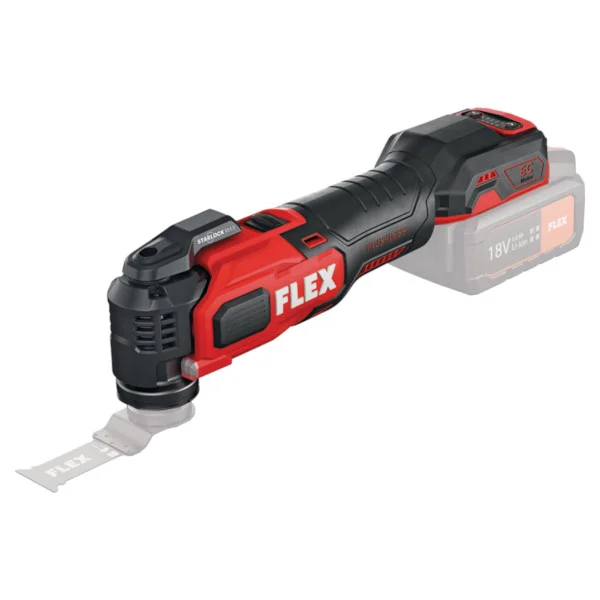 Φωτογραφία προϊόντος: FLEX MT 18.0-EC C Πολυεργαλείο Μπαταρίας Multi-Cutter 18V Χωρίς Μπαταρία και Φορτιστή SOLO (518409)