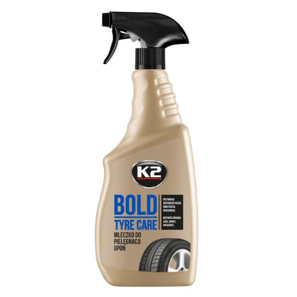 Φωτογραφία προϊόντος: K2 BOLD TYRE CARE K157 Σπρέι Γυαλίσματος και Προστασίας για Ελαστικά Αυτοκινήτου 700ml