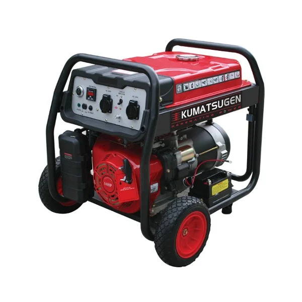 Φωτογραφία προϊόντος: KUMATSUGEN GB8500MP Γεννήτρια Βενζίνης Μονοφασική 8.1 kVA 16 Hp AVR με Μίζα (014645)