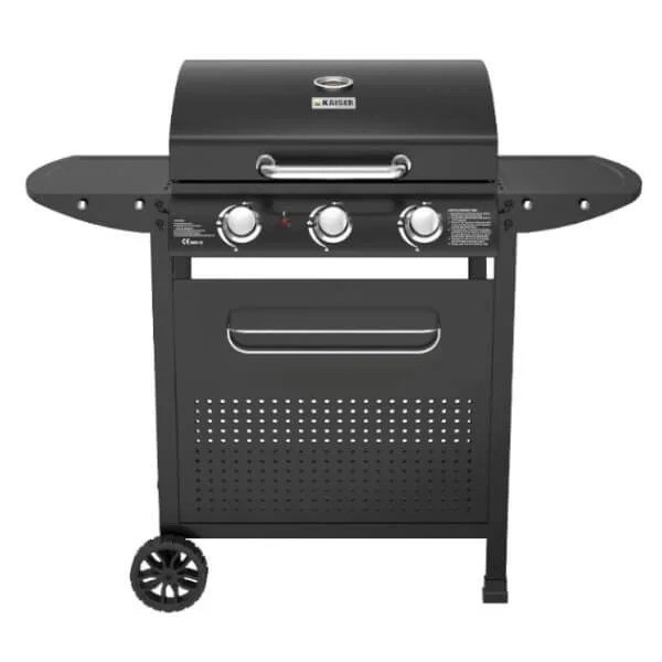 Φωτογραφία προϊόντος: KAISER INTRO 3 Ψησταριά BBQ Υγραερίου Με 3 Εστίες