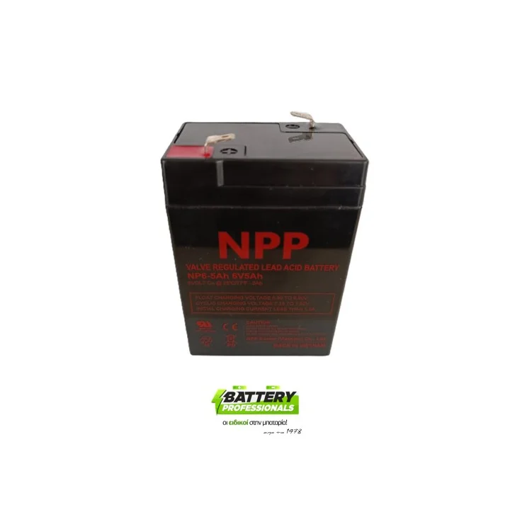 Φωτογραφία προϊόντος: NPP MK 6-5 6V 5Ah