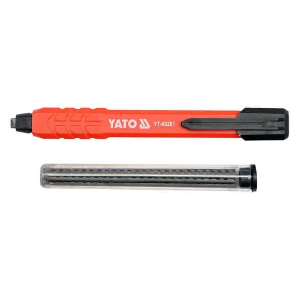Φωτογραφία προϊόντος: YATO YT-69281 Μολύβι Μαραγκών Μηχανικό με Πλακέ Μύτες