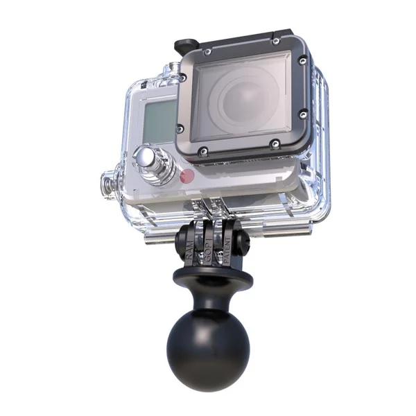 Φωτογραφία προϊόντος: Βάση Μπίλια GoPro Για Βάσεις RAM Mount RAM RAP-B-202U-GOP1