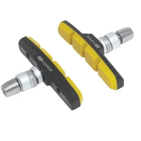 Φωτογραφία προϊόντος: FORCE ΤΑΚΑΚΙΑ ΠΟΔΗΛΑΤΟΥ V-BRAKE ΜΑΥΡΟ-ΚΙΤΡΙΝΟ 423136