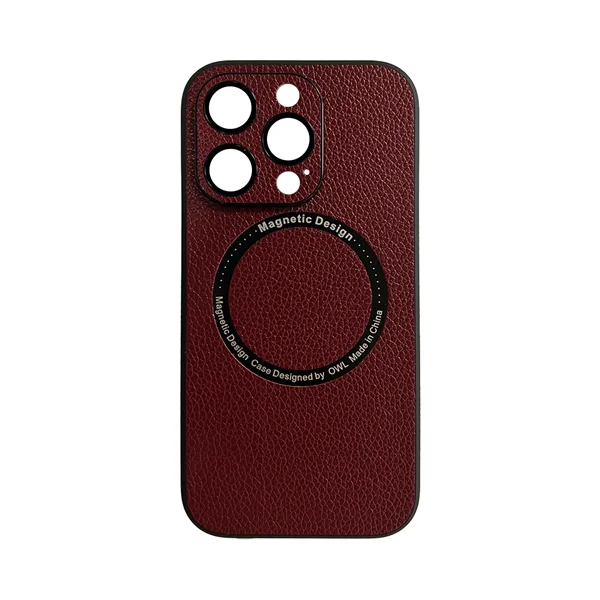 Φωτογραφία προϊόντος: Vivid Magsafe Leather Case Apple iPhone 14 Pro Max Purple