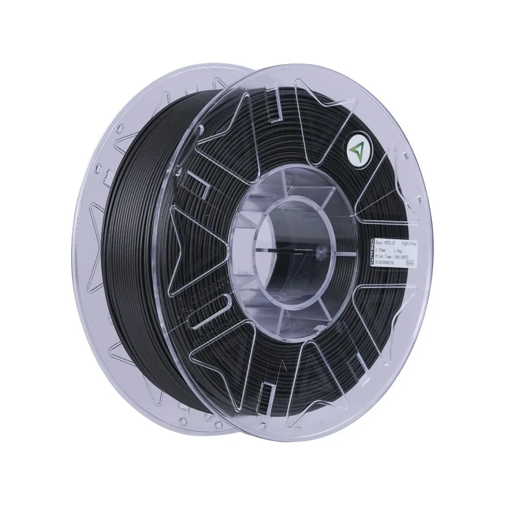 Φωτογραφία προϊόντος: Creality Hyper PETG-CF Black Carbon Fiber 3D Printer Filament, High Strength, RFID 1 kg Spool1.75