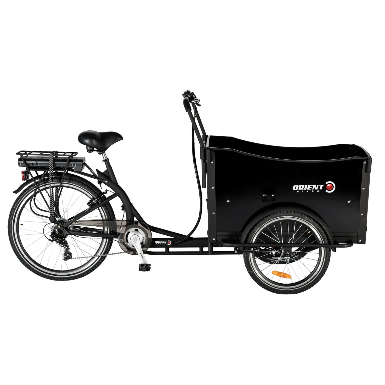 Φωτογραφία προϊόντος: ORIENT E-BIKE CARGO ΤΡΙΚΥΚΛΟ FRONT BOX 6sp 36V LG10.4Ah UB9019E ΜΑΥΡΟ (100077) 2024