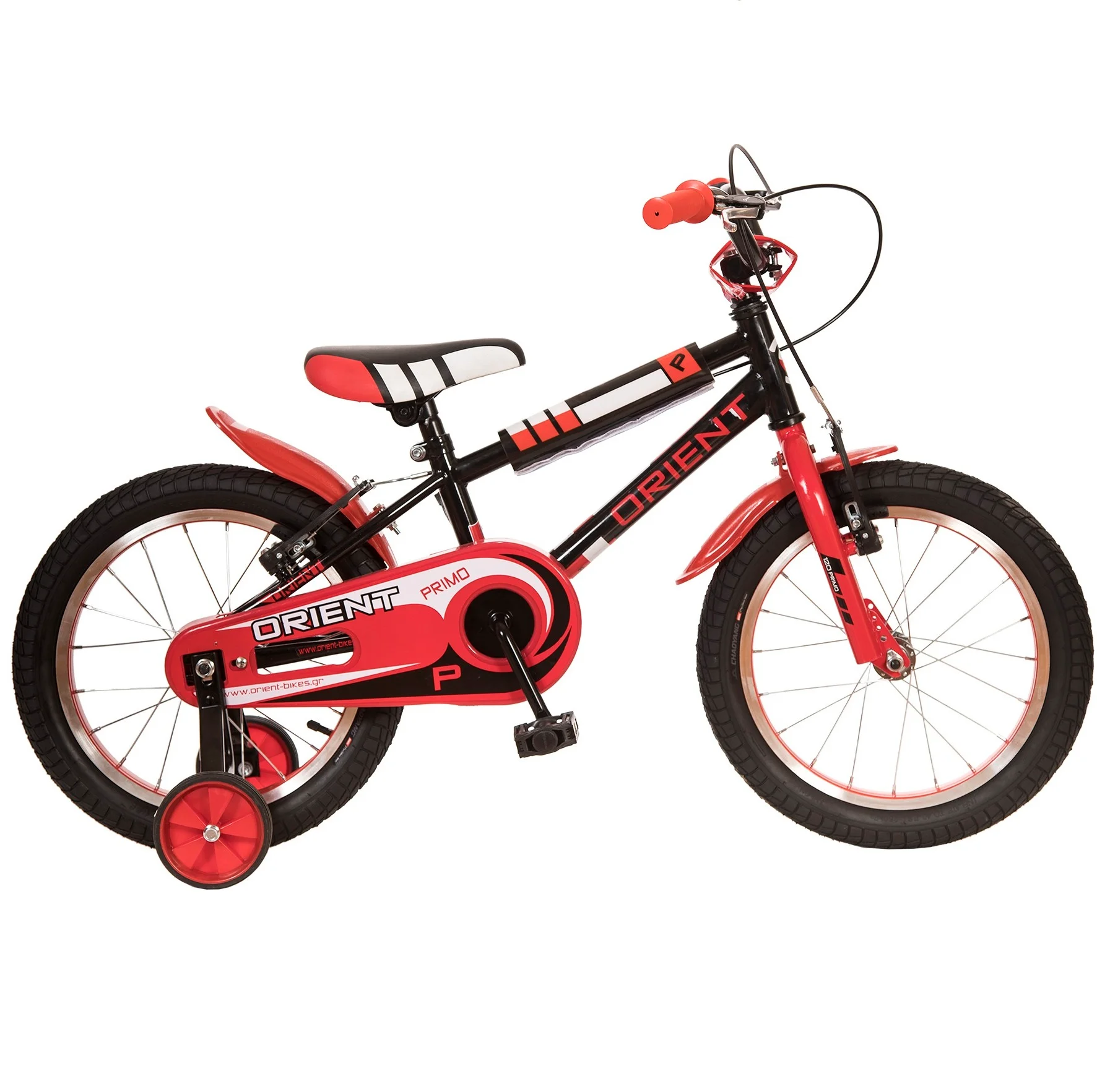 Φωτογραφία προϊόντος: ORIENT PRIMO V-BRAKE 16'' ΠΑΙΔΙΚΟ ΠΟΔΗΛΑΤΟ ΜΑΥΡΟ-ΚΟΚΚΙΝΟ (151271) 2025