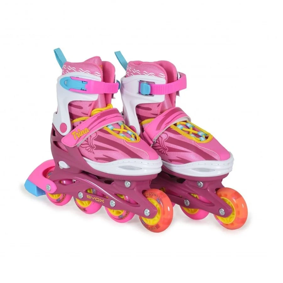 Φωτογραφία προϊόντος: BYOX ΠΑΤΙΝΙΑ ROLLER INLINE SKATES TRINA 3σε1 38-41 104029