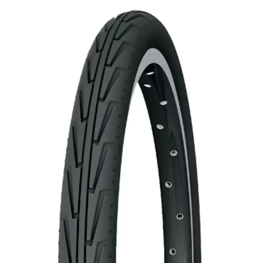 Φωτογραφία προϊόντος: MICHELIN-BRN ΕΛΑΣΤΙΚΟ ΠΟΔΗΛΑΤΟΥ 24X1 3/8 600 Α COMFORT (37-541) ΜΑΥΡΟ-ΛΕΥΚΟ
