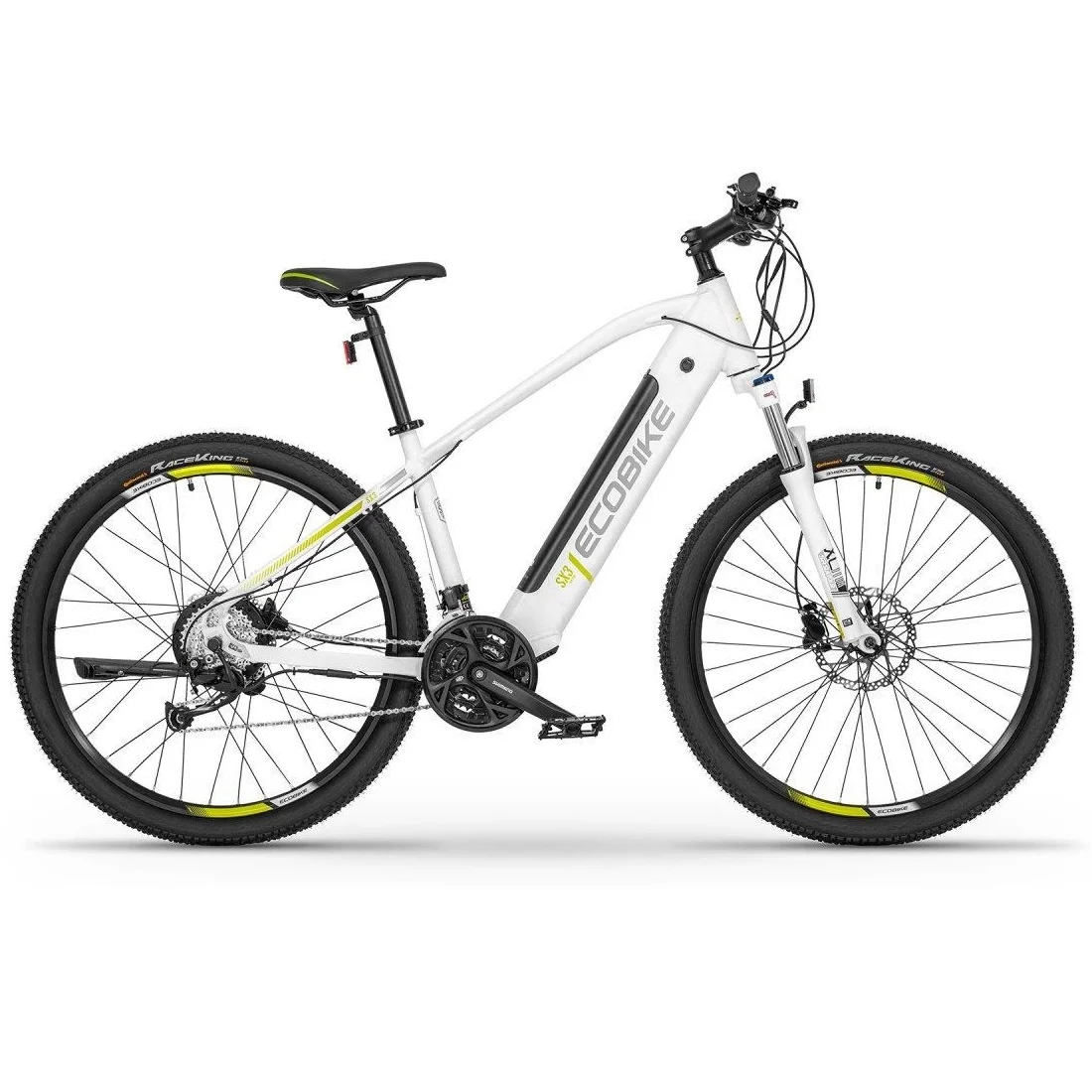 Φωτογραφία προϊόντος: ECOBIKE SX3 ΗΛΕΚΤΡΙΚΟ ΠΟΔΗΛΑΤΟ MTB 27.5'' 27sp WHITE 13AH 2022