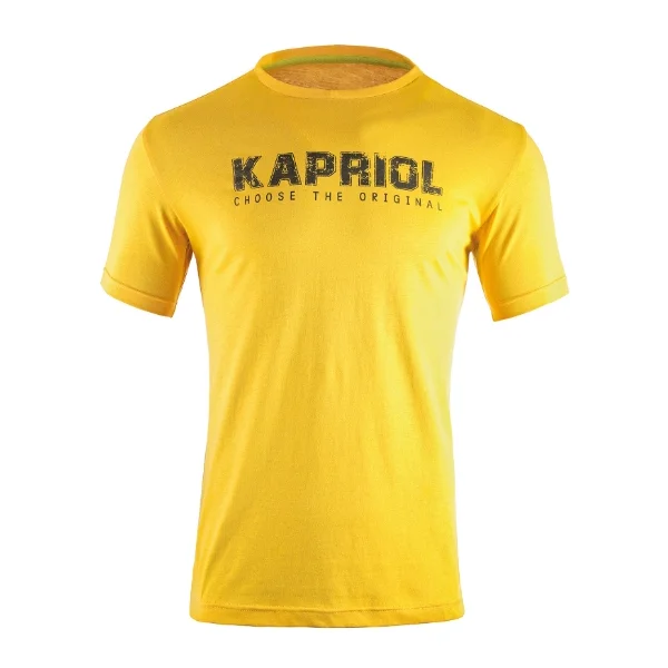 Φωτογραφία προϊόντος: KAPRIOL ΜΠΛΟΥΖΑ T-SHIRT ENJOY ΚΙΤΡΙΝΟ XXL
