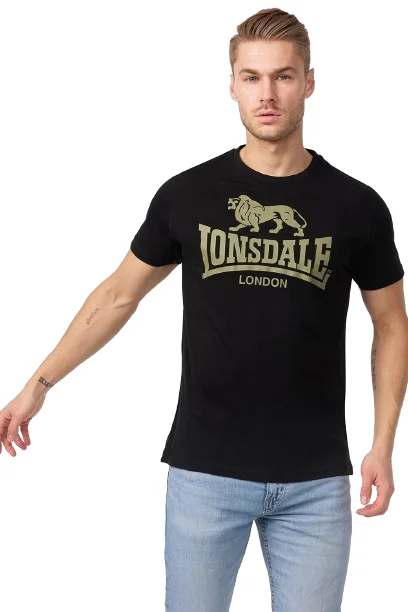 Φωτογραφία προϊόντος: Lonsdale Logo Ανδρικό T-shirt 119083-8364 Μαύρο