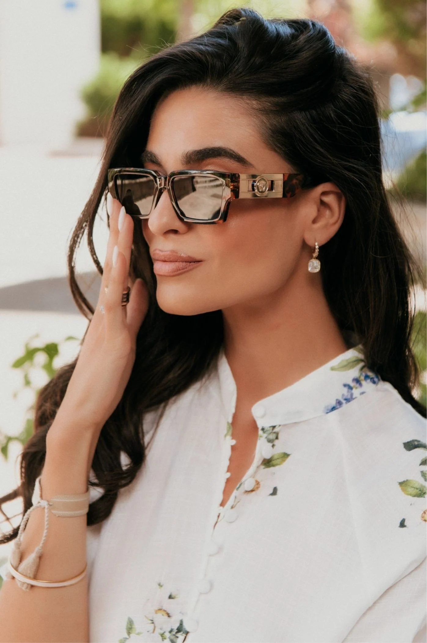 Φωτογραφία προϊόντος: Antithesis Clothing Γυαλιά Ηλίου Goldie Με Xρυσές Λεπτομέρειες - Animal Print