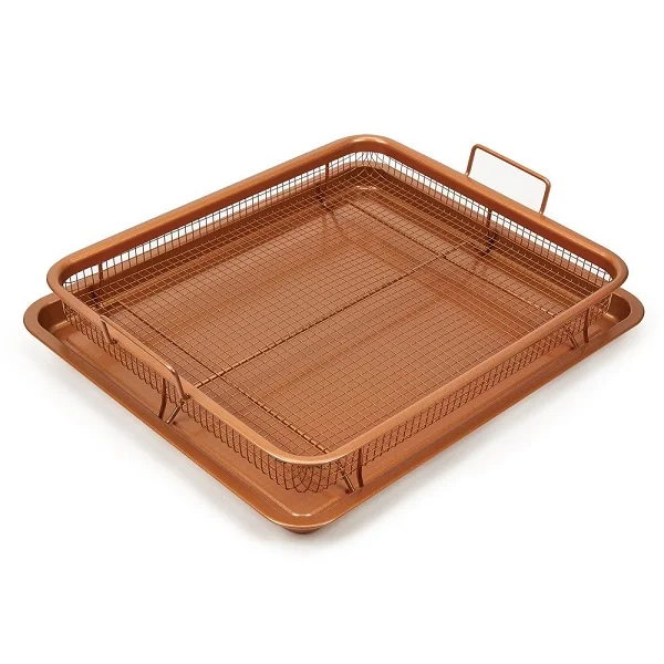 Φωτογραφία προϊόντος: OEM Cripsy Tray - Ταψί για Τηγάνισμα Χωρίς Λάδι στο Φούρνο ή στη Ψησταριά