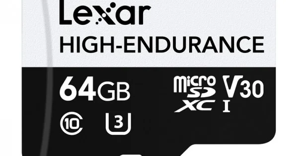 Φωτογραφία προϊόντος: Memory card Lexar High-Endurance microSDHC/microSDXC 64GB