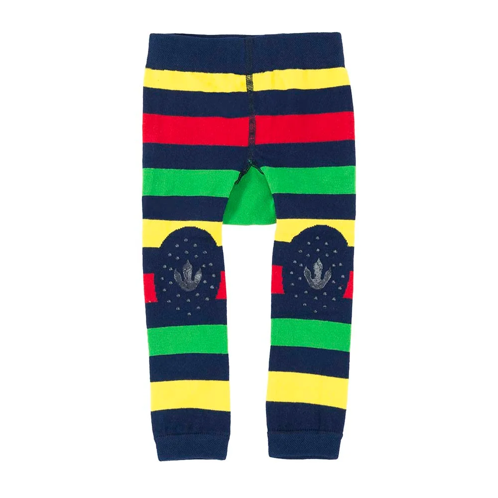 Φωτογραφία προϊόντος: Zoocchini Ρούχα για Μπουσούλημα Grip+Easy Crawler Pants +amp; Socks Set –Devin the Dinosaur 6-12m