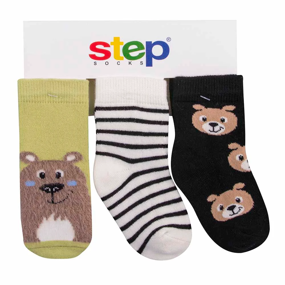Φωτογραφία προϊόντος: Steps Καλτσάκια για Αγόρι Step Bear 3τεμ.