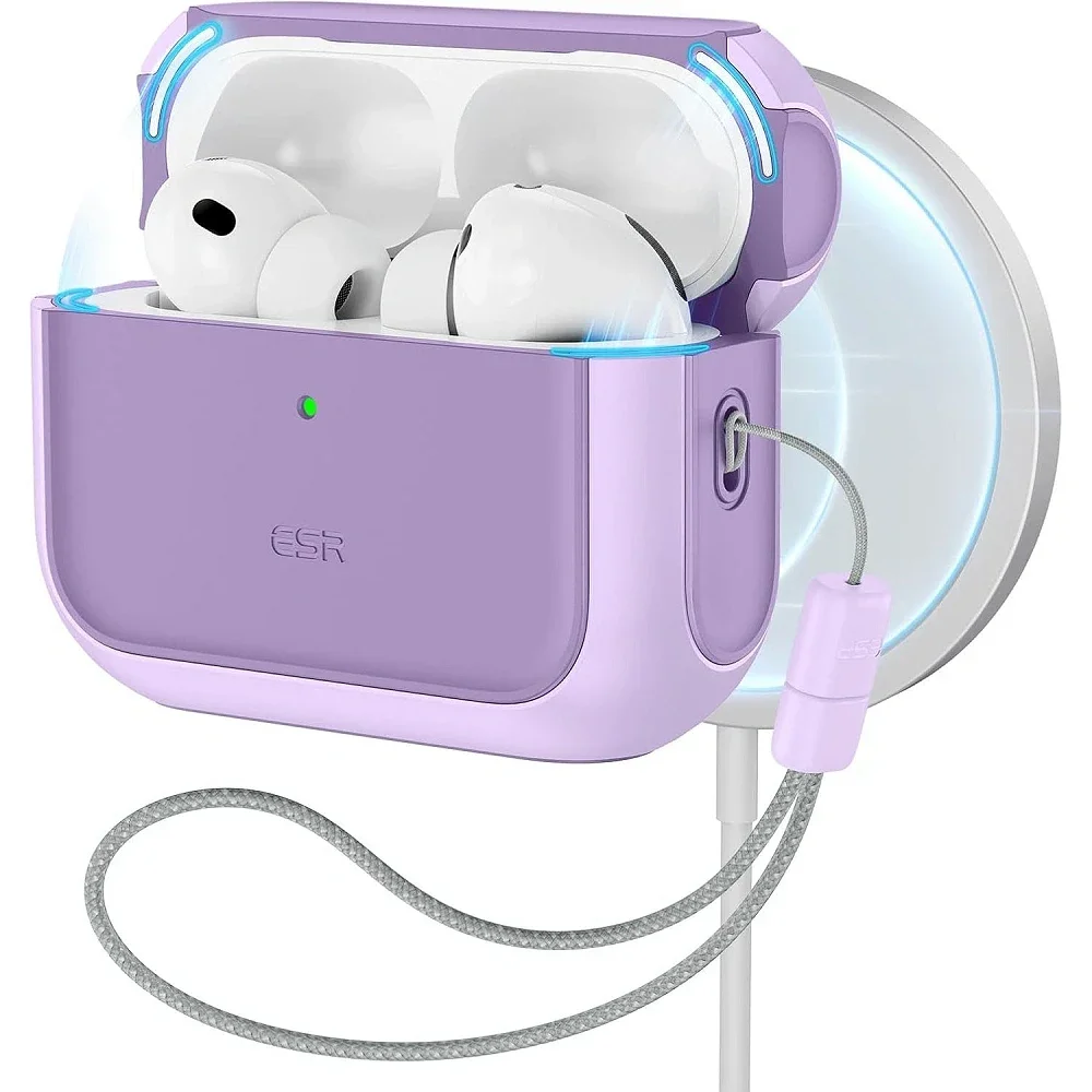 Φωτογραφία προϊόντος: ESR Θήκη Orbit HaloLock MagSafe Apple AirPods Pro 3 Lavender