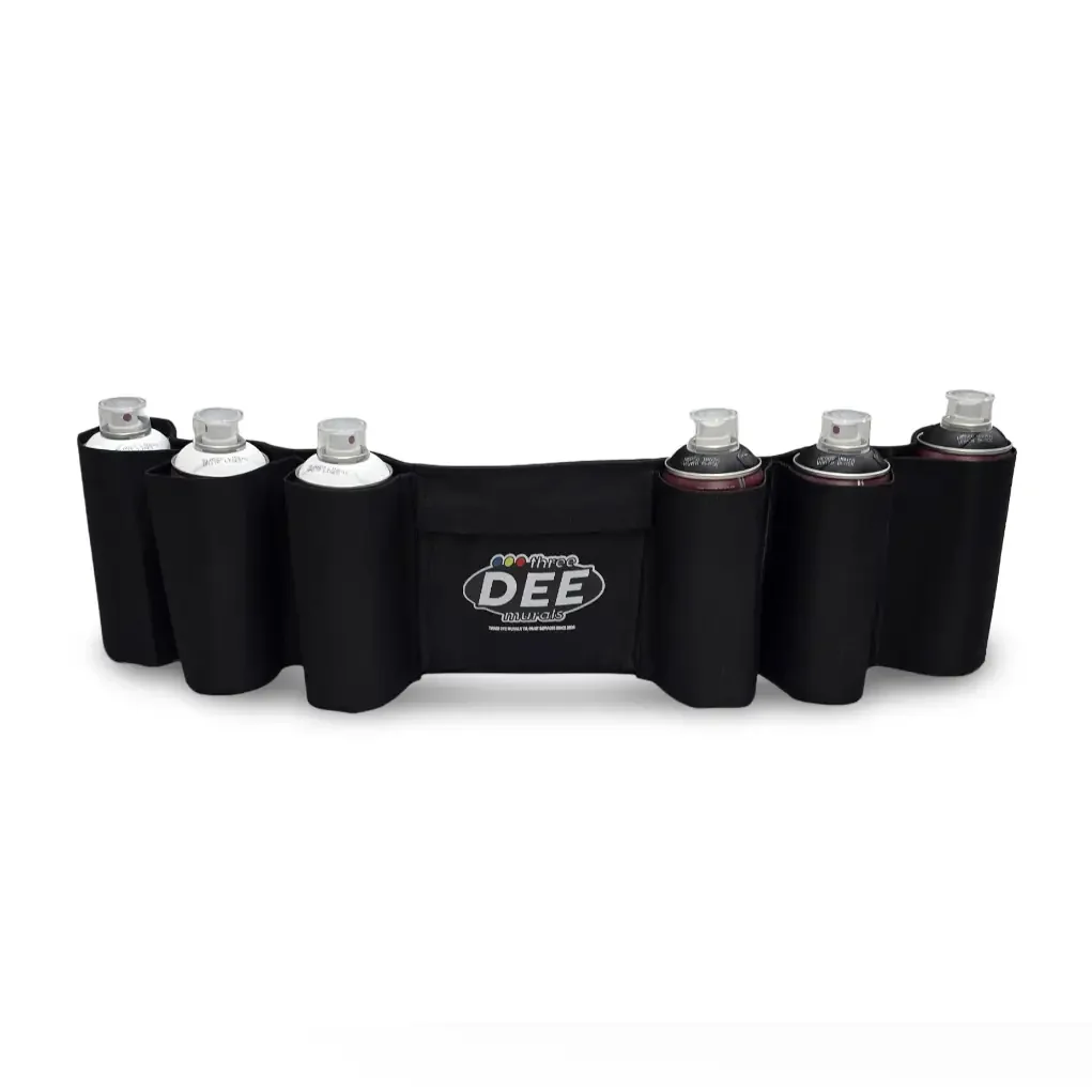 Φωτογραφία προϊόντος: 3DEE MURALS 3DeeMurals Graffiti Spray Can Belt – 6 Cans