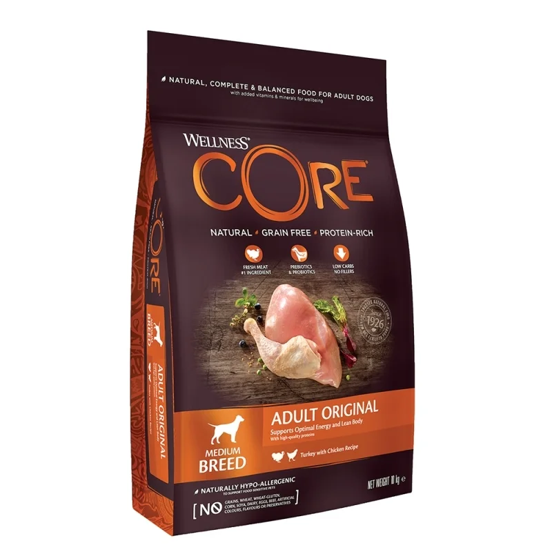 Φωτογραφία προϊόντος: WELLNESS CORE ADULT ΓΑΛΟΠΟΥΛΑ & ΚΟΤΟΠΟΥΛΟ 10KG