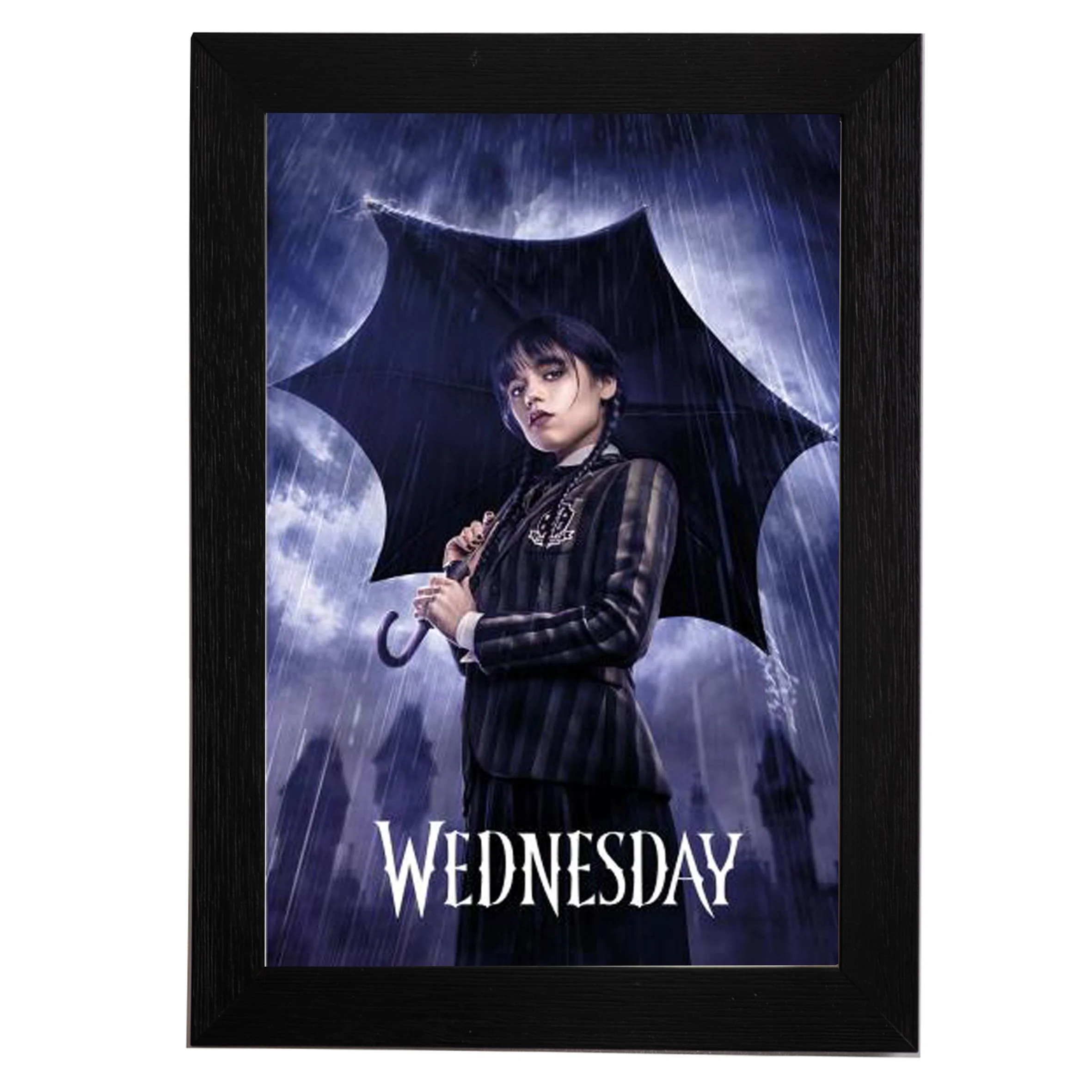 Φωτογραφία προϊόντος: HOPER Αφίσα , Pyramid Poster, Wednesday (Downpour) 61x91,5εκ Κορνίζα Ξύλινη Σε 10 Χρώματα Με Ακρυλικό Τζάμι Άθραυστο K29+PP35274
