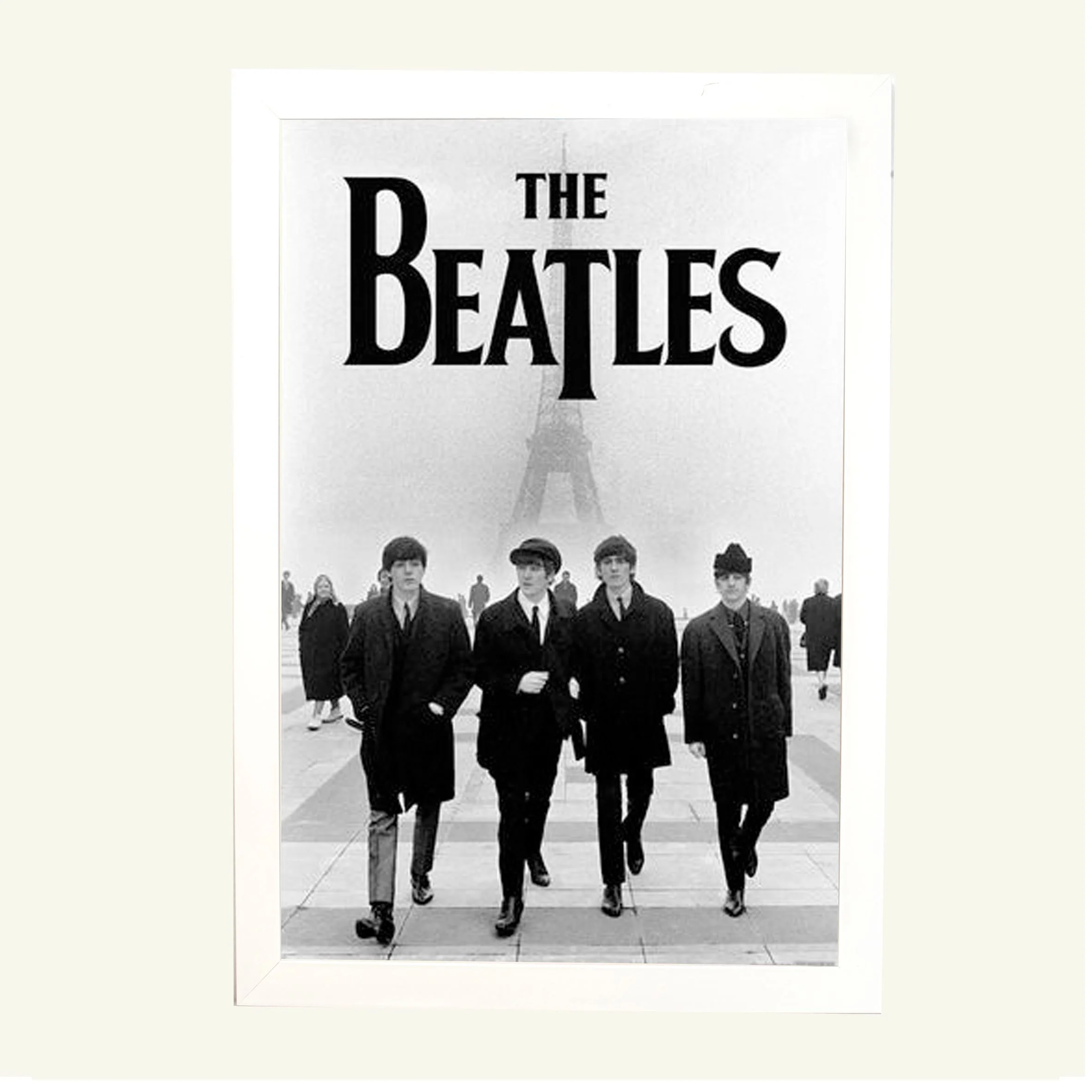 Φωτογραφία προϊόντος: HOPER Αφίσα , Pyramid Poster, The Beatles (Eiffel Tower) 61x91,5εκ Κορνίζα Ξύλινη Σε 10 Χρώματα Με Ακρυλικό Τζάμι Άθραυστο K29+PP35303