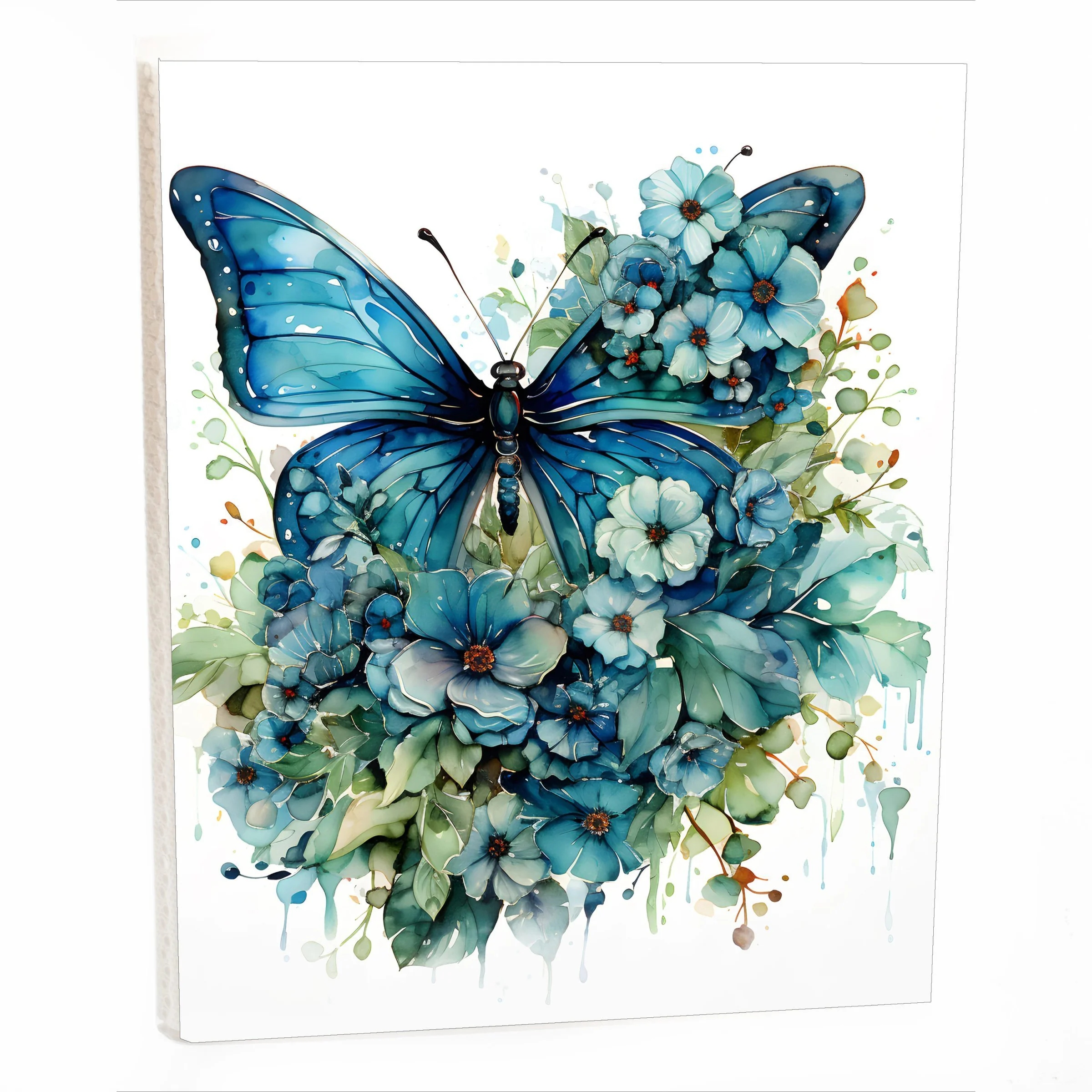 Φωτογραφία προϊόντος: HOPER Άλμπουμ pocket με θήκες για 36 φωτογραφίες 10Χ15 blue butterfly 25
