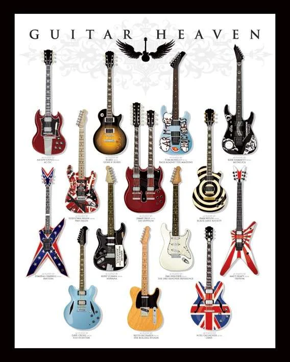 Φωτογραφία προϊόντος: HOPER Pyramid Poster Guitar Heaven 40 X 50εκ MPP50386
