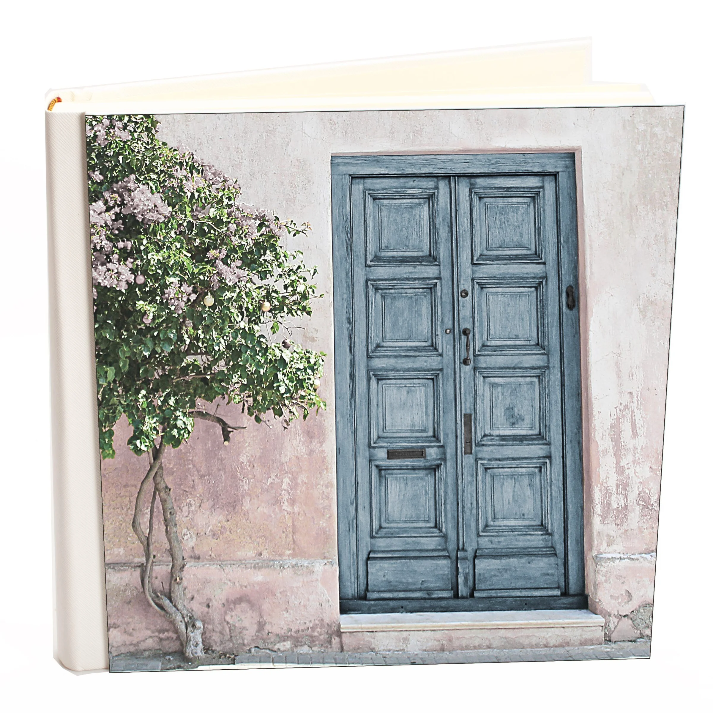 Φωτογραφία προϊόντος: HOPER Άλμπουμ my album island +amp; Doors 40 boho style με ριζόχαρτο 30x30cm και κουτί άλμπουμ