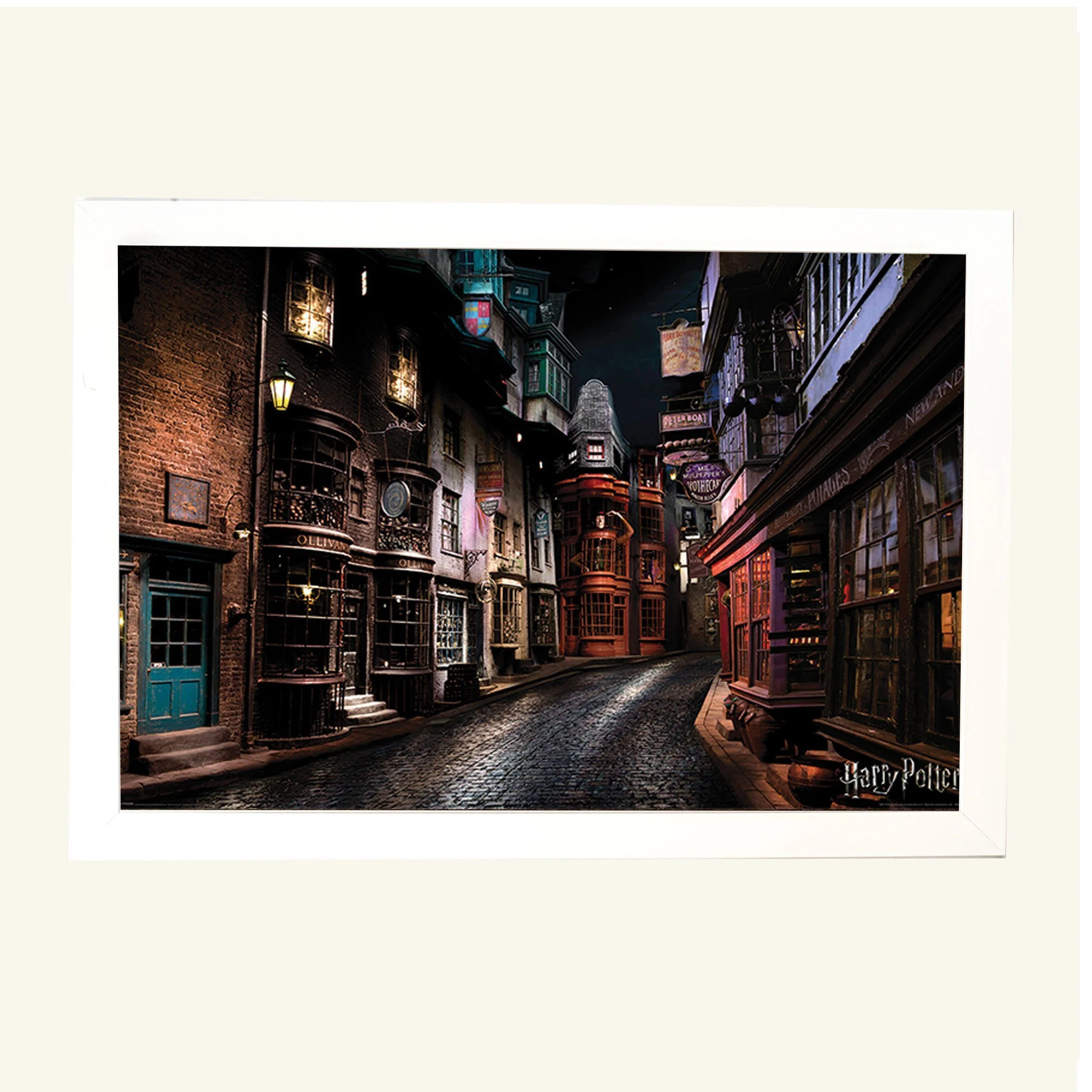 Φωτογραφία προϊόντος: HOPER Αφίσα, Pyramid Poster, Harry Potter (Diagon Alley) 61x91,5εκ Κορνίζα Ξύλινη Σε 10 Χρώματα Με Ακρυλικό Τζάμι Άθραυστο K29+PP34391