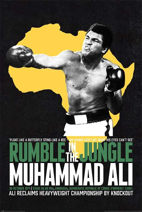 Φωτογραφία προϊόντος: HOPER Αφίσα , Poster Muhammad Ali Rumble In The Jungle 61 X 91,5εκ PP34778