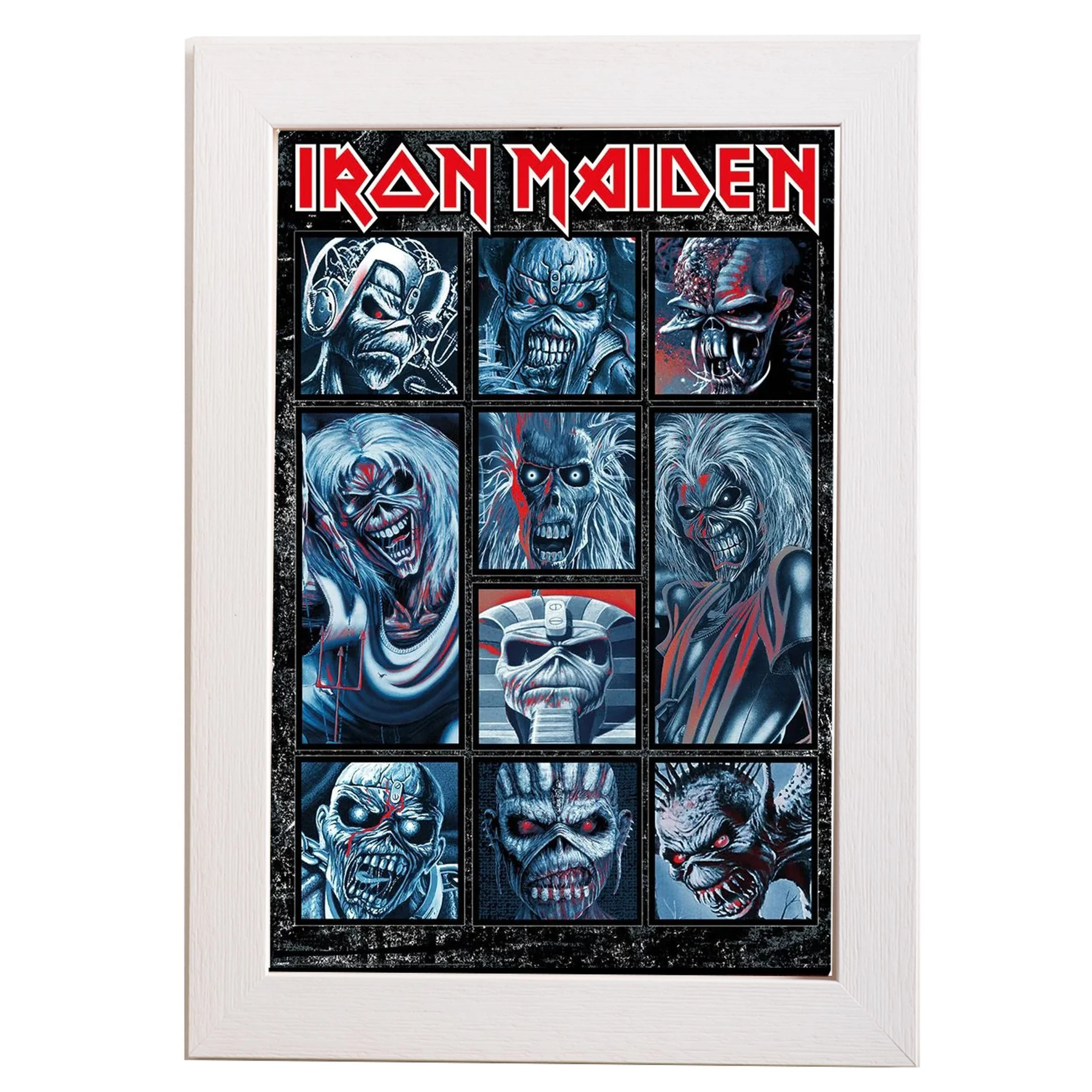 Φωτογραφία προϊόντος: HOPER Αφίσα , Pyramid Poster, Iron Maiden (Ten Eddies) 61x91,5εκ Κορνίζα Ξύλινη Σε 10 Χρώματα Με Ακρυλικό Τζάμι Άθραυστο K29+PP35284