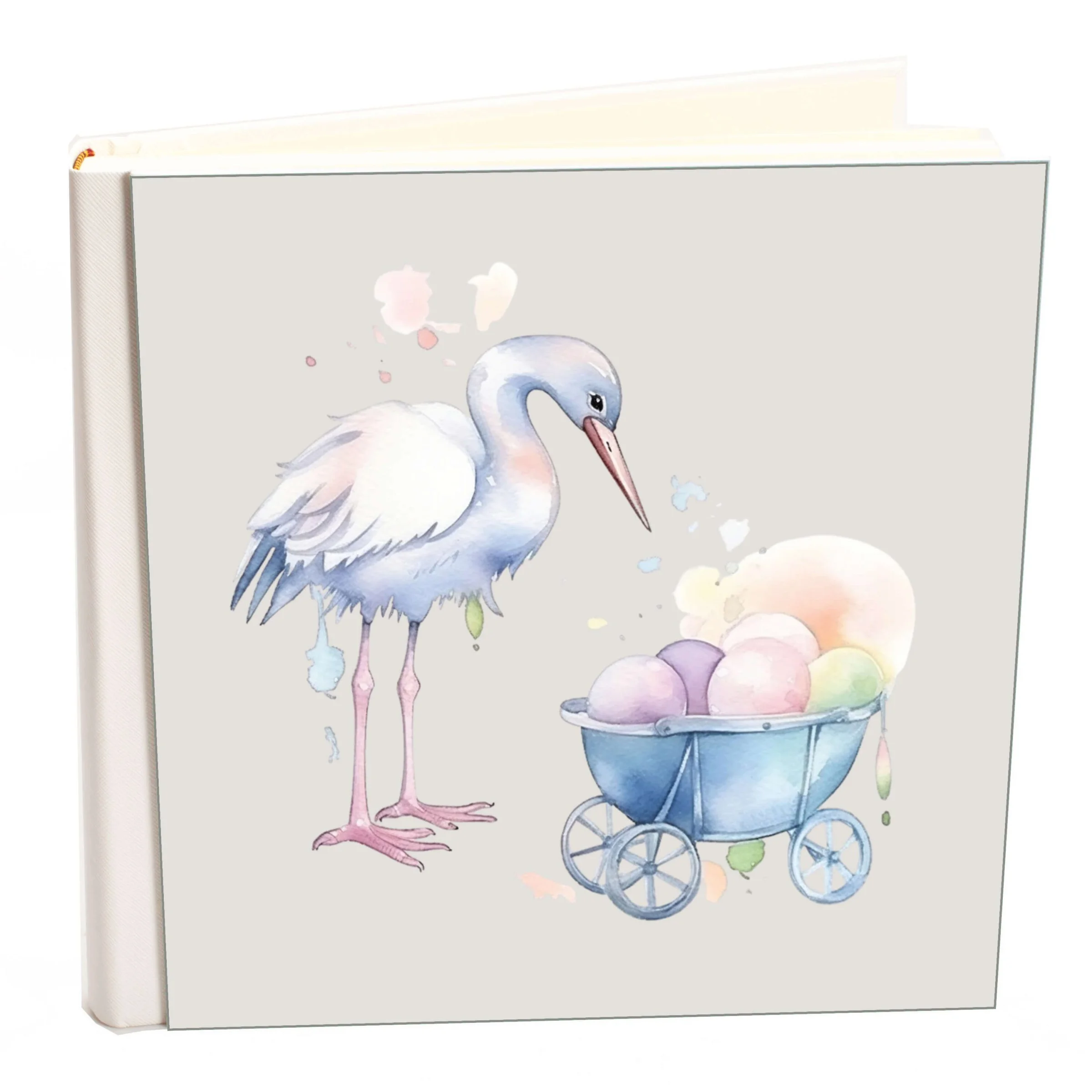 Φωτογραφία προϊόντος: HOPER Άλμπουμ my album stork 01 boho style με ριζόχαρτο 30x30cm και κουτί άλμπουμ
